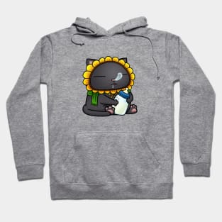 Cute Black Baby Cat Hoodie